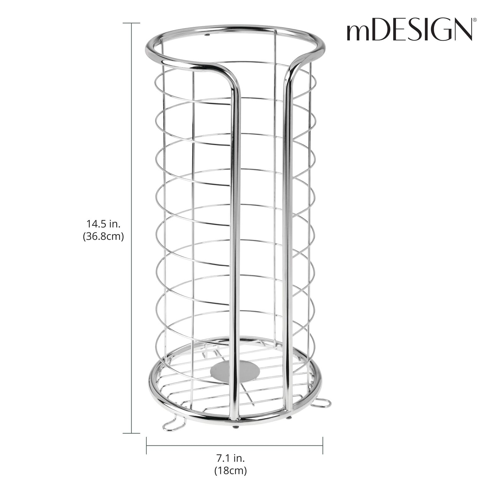 Three-roll capacity stand reduces replacements in busy mornings
