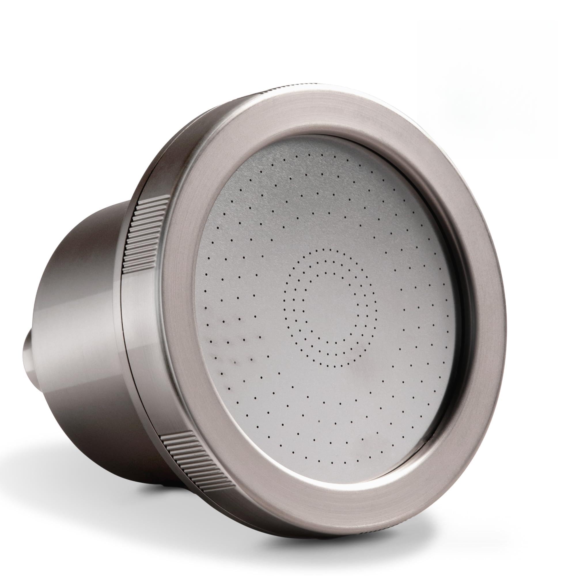 MDhair filtered shower head chlorine removal promotes smoother skin and healthier hair.