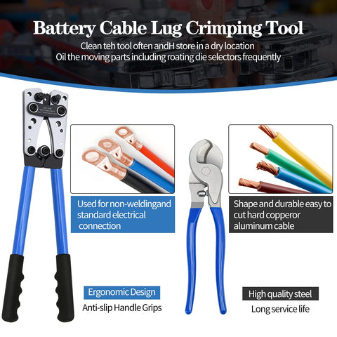 Mdvora cable cutter handles hard copper or aluminum cables
