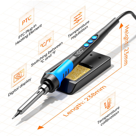 MEAKEST soldering iron kit flux paste for clean joints and reliable soldering.