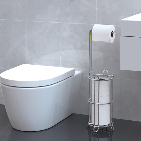 Meangood modern bathroom decor with sleek metal wire design
