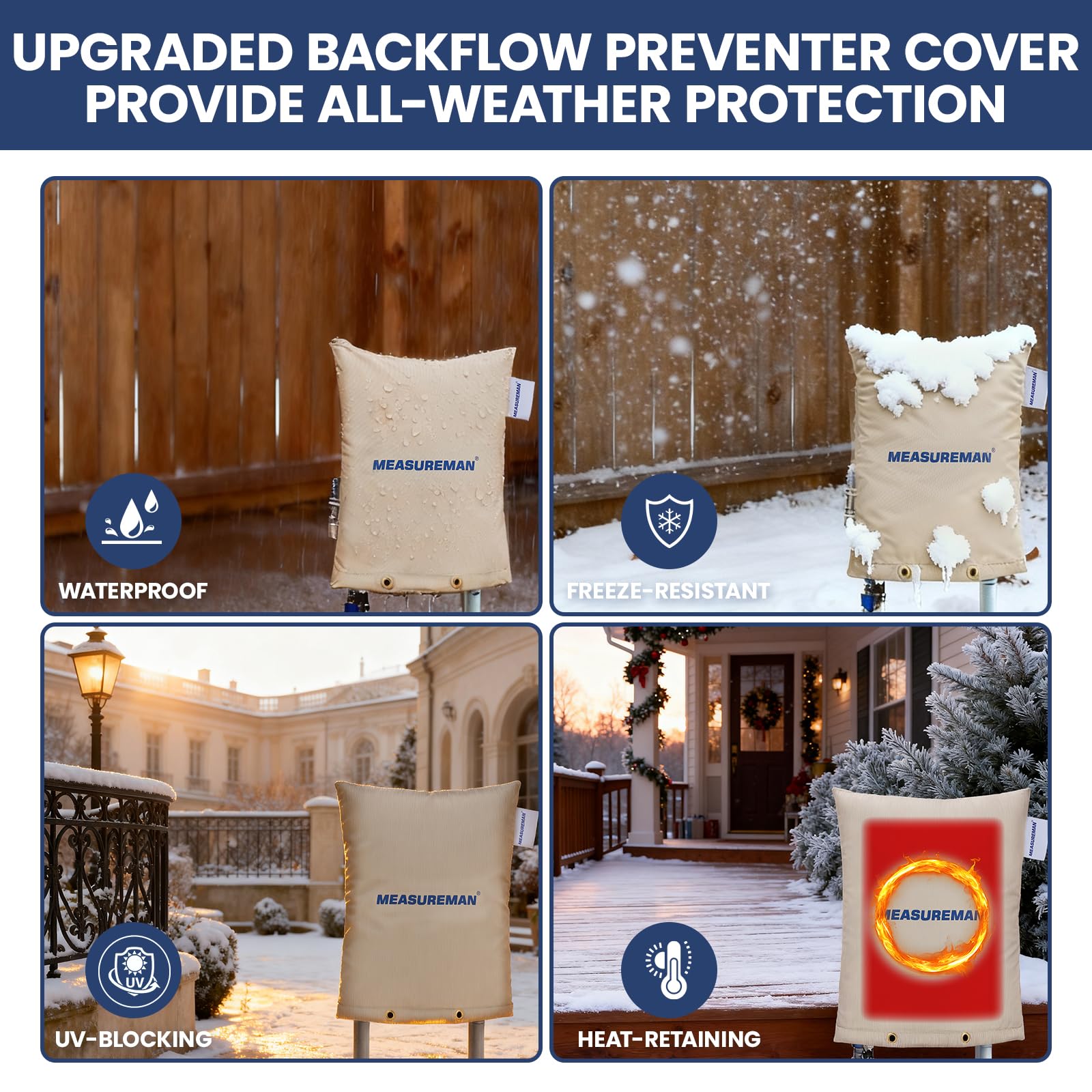 MEASUREMAN inner aluminum foil layer boosts heat retention and moisture resistance