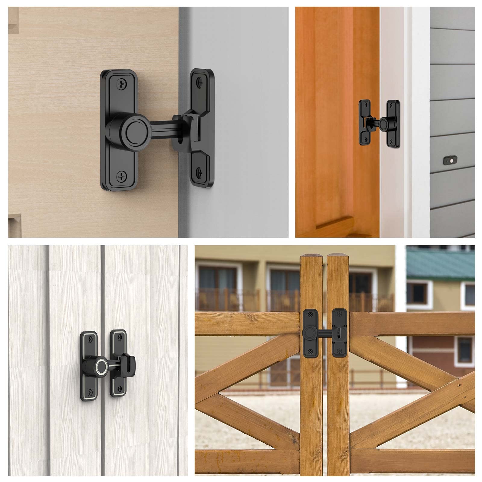 MeBantoo lock in action securing a gate or door for safety