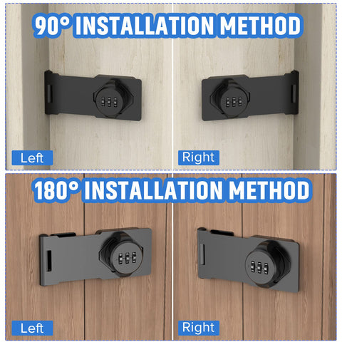 MeBantoo 110 mm x 46 mm lock profile fits small doors and cabinets.