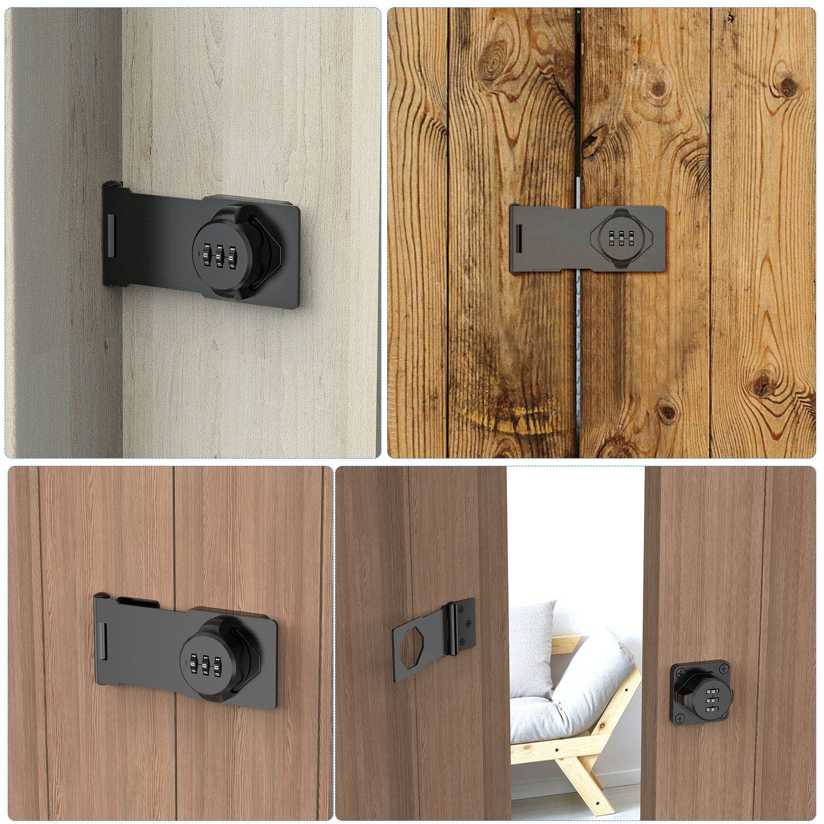 MeBantoo outdoor-friendly cabinet lock resists rust and corrosion.