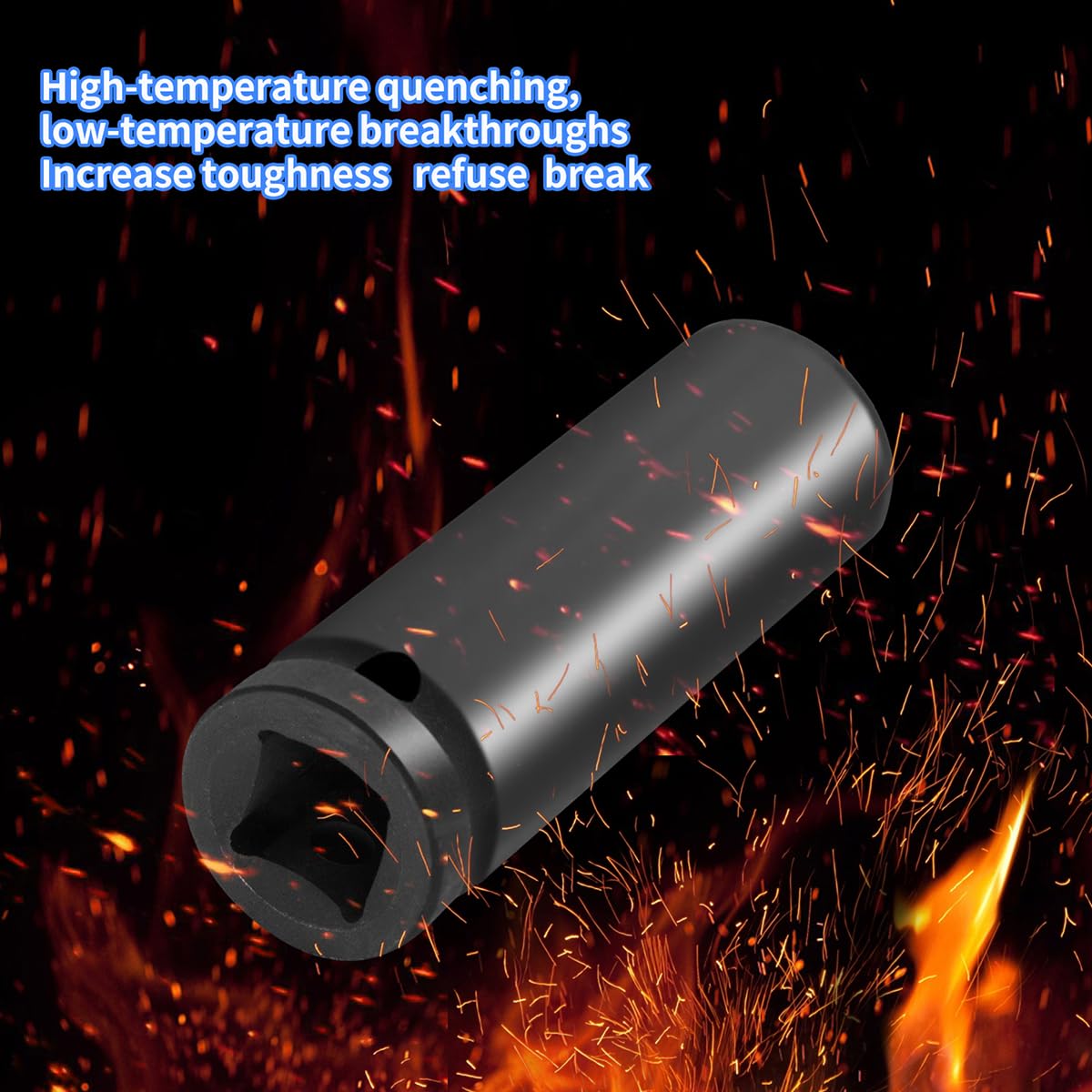 Meccion 1/2-inch drive socket suitable for automotive and home repairs