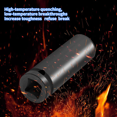 Meccion 1/2-inch drive socket suitable for automotive and home repairs