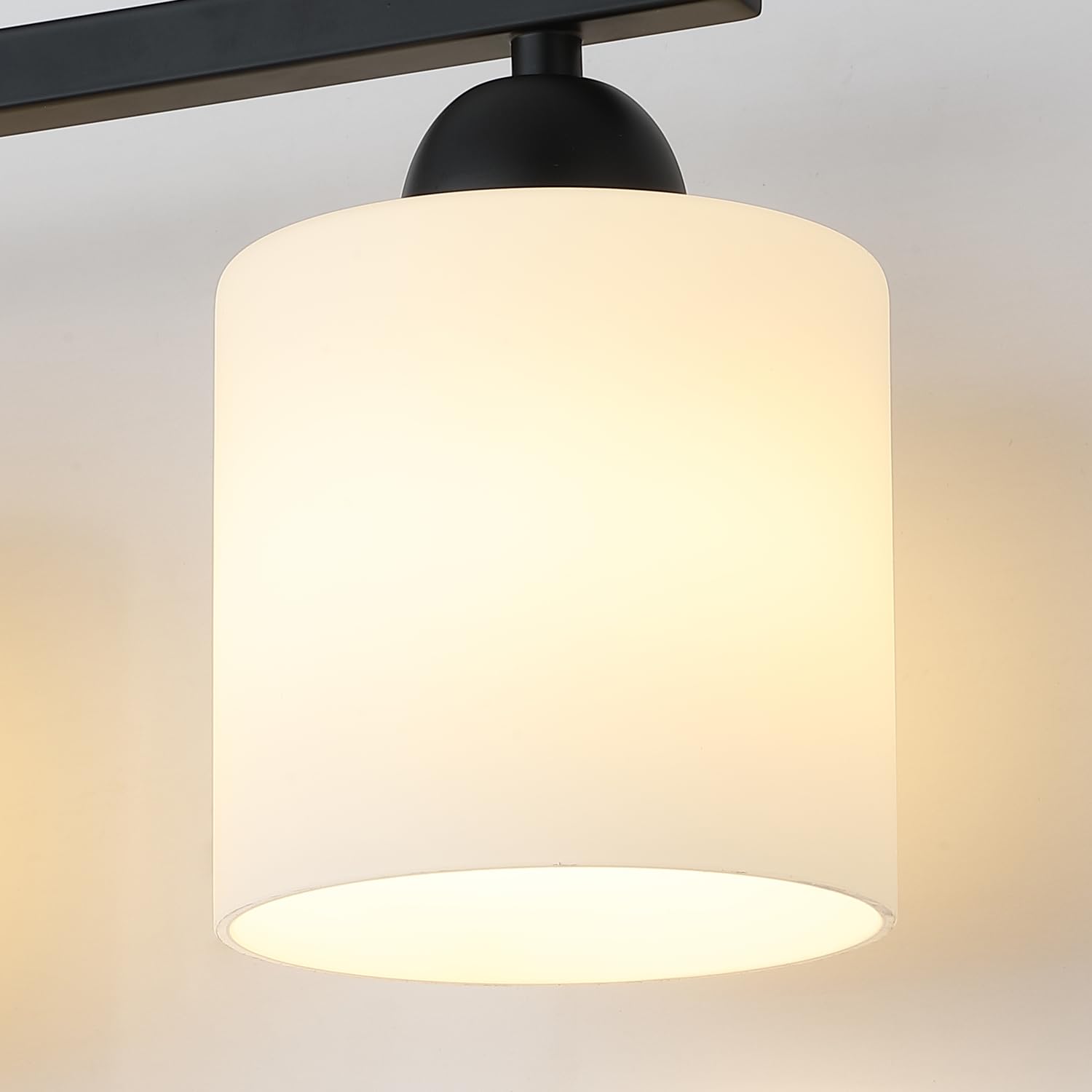 Mecgirn bathroom light installed with up and down mounting options for versatility.