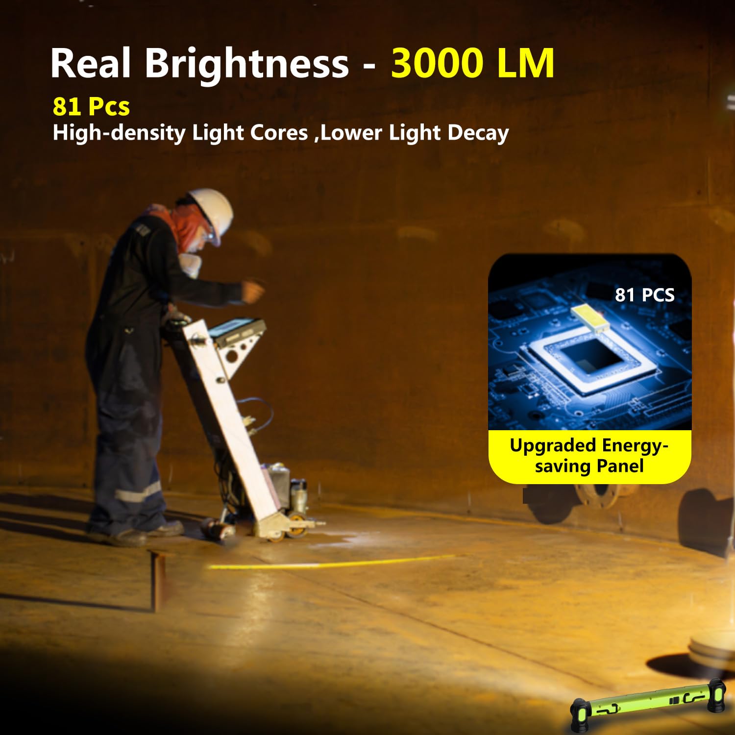 MechaniLite 81-LED COB board illuminates tight spaces with clear, targeted light