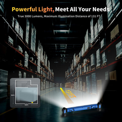 MechaniLite USB-C fast charging keeps the hood light powered on site