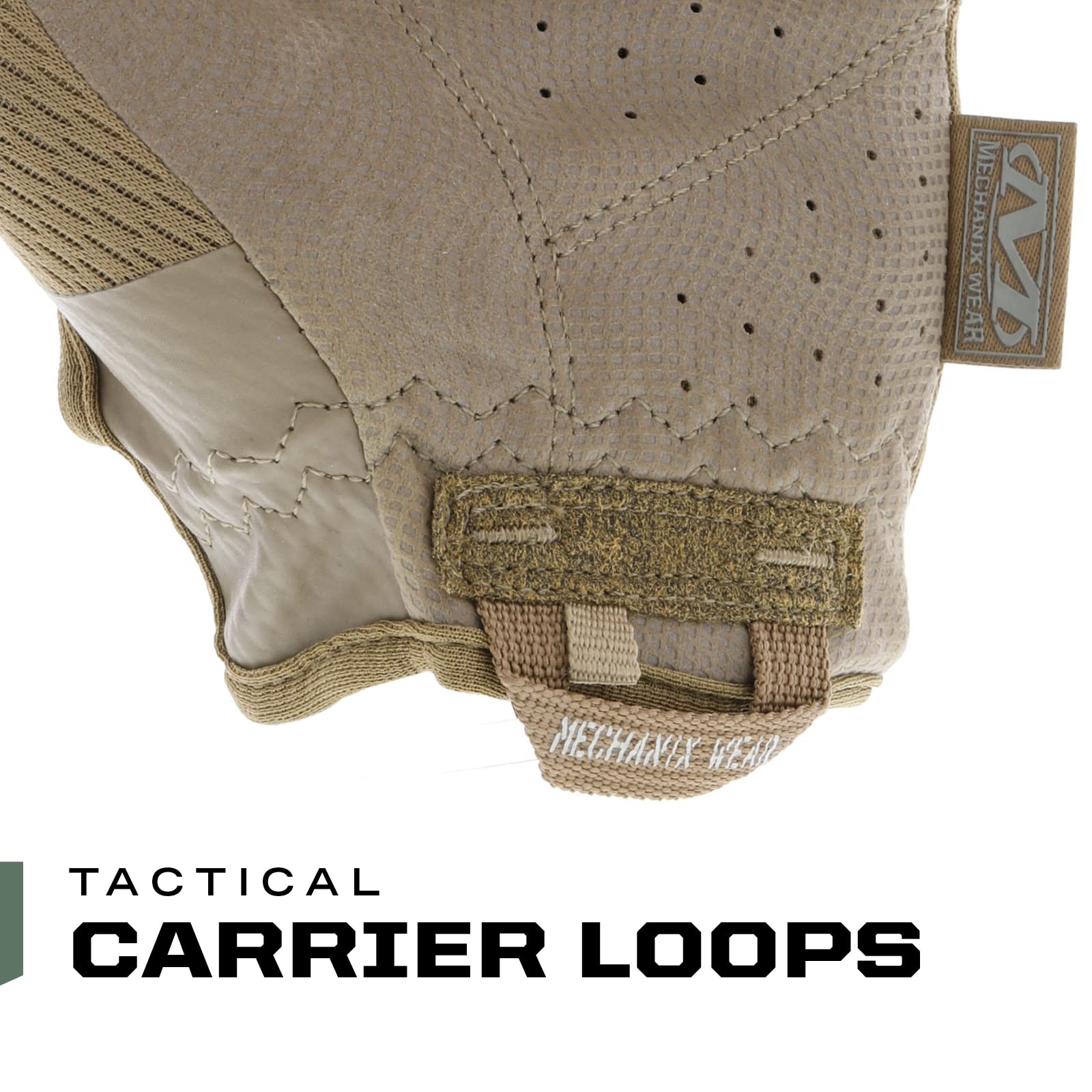 Mechanix Wear expandable flex joints enable smoother trigger movement.