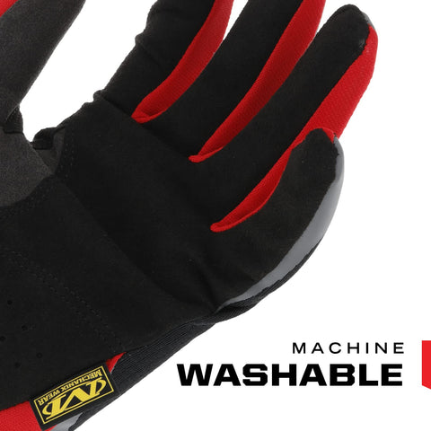 Two-piece palm design enhances dexterity on Mechanix FastFit gloves