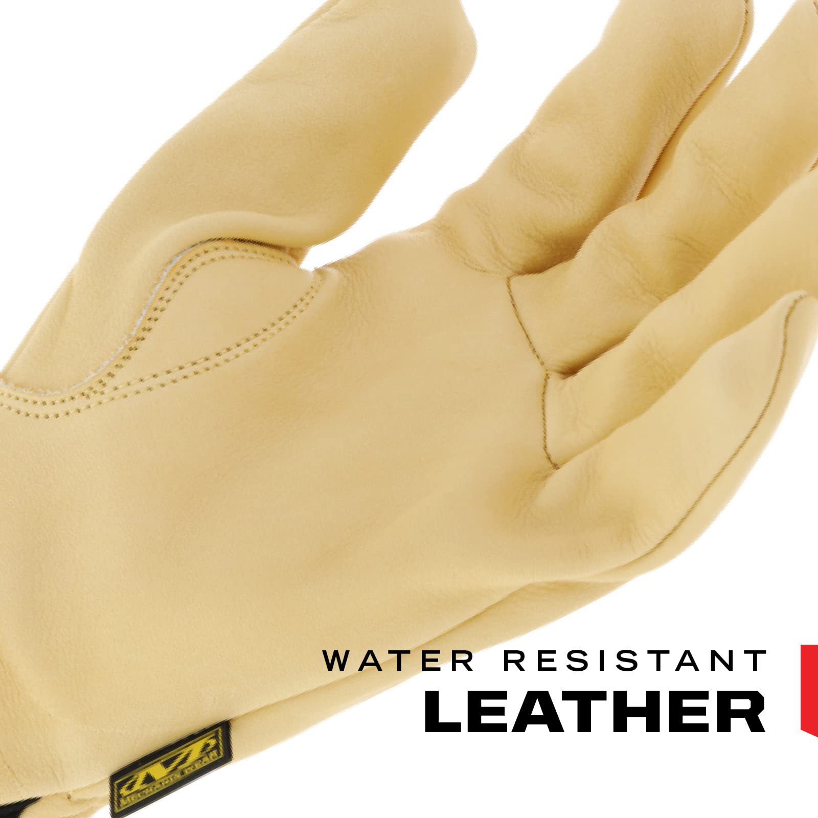 Mechanix Wear Leather Cow Driver Gloves Gunn-cut design enhances durability during tough tasks.