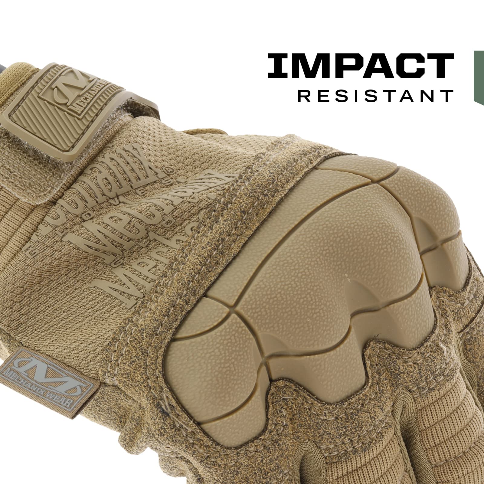 Mechanix Wear M-Pact 3 touchscreen palm enables device use on jobsites.