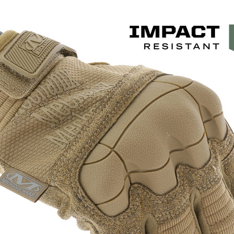 Mechanix Wear M-Pact 3 touchscreen palm enables device use on jobsites.