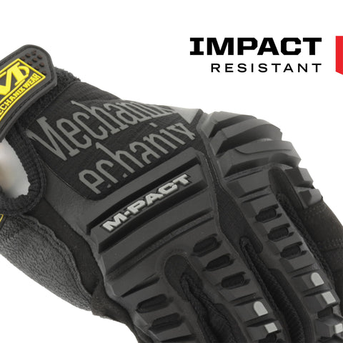 Mechanix Wear M-Pact AirHammer padding supports fatigue dissipation for longer work sessions.