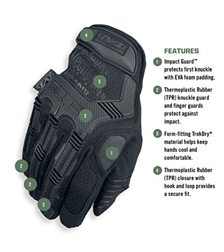 Mechanix Wear M-Pact Covert is machine washable for easy care.