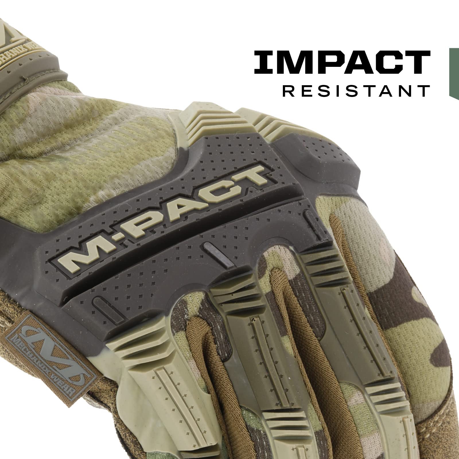 M-Pact dual-layer fingertip reinforcement improves control and durability for precision tasks.