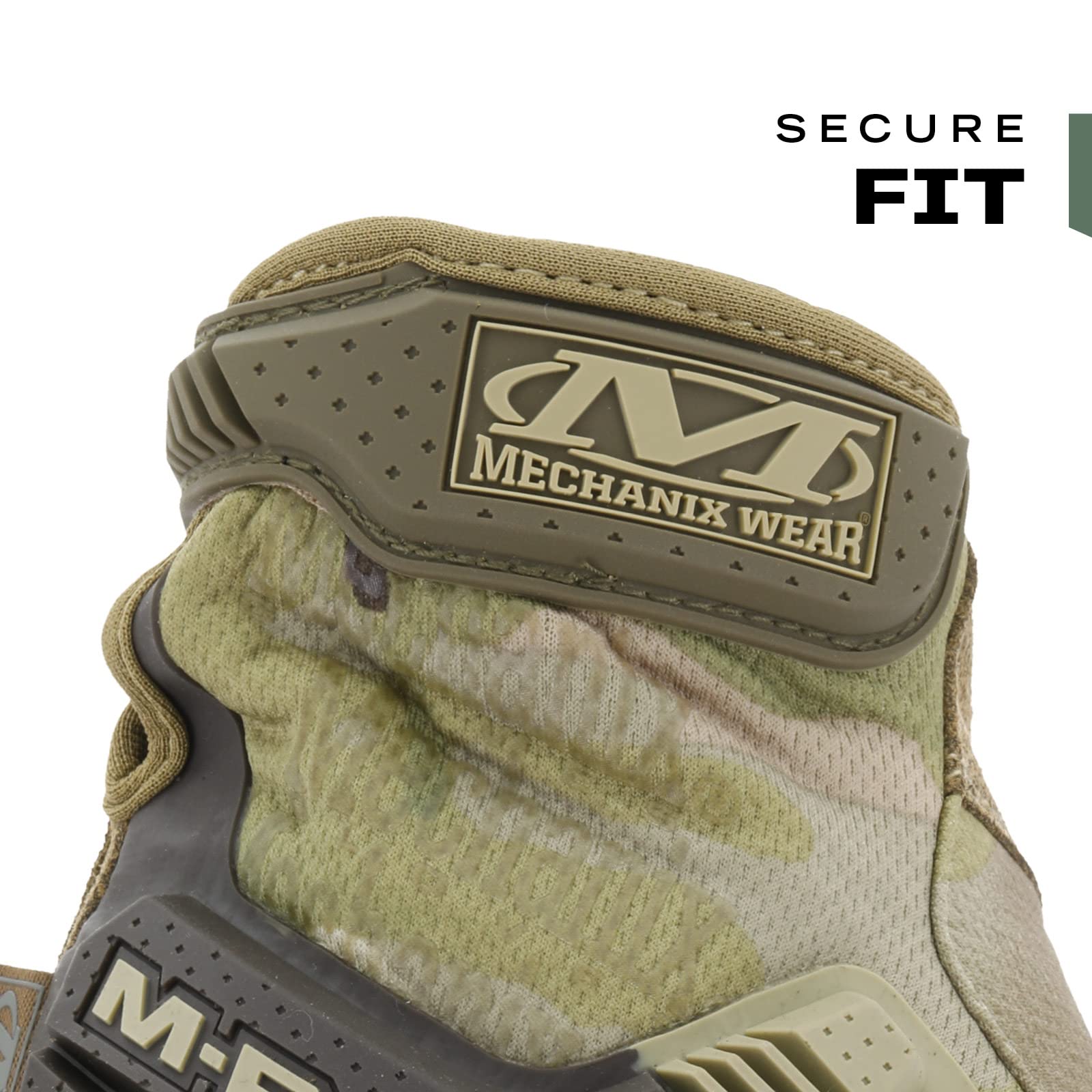 Mechanix Wear M-Pact TrekDry fabric wicks moisture for cooler, comfortable wear.