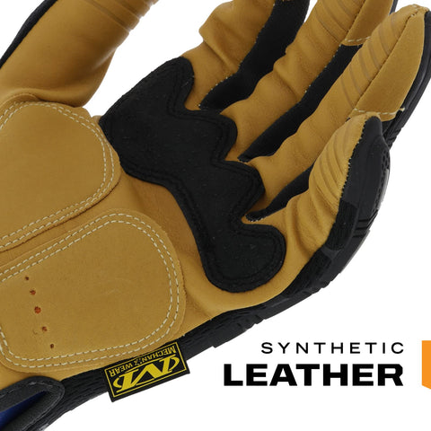Mechanix Wear Material4X M-Pact palm padding absorbs impact in tough jobs.