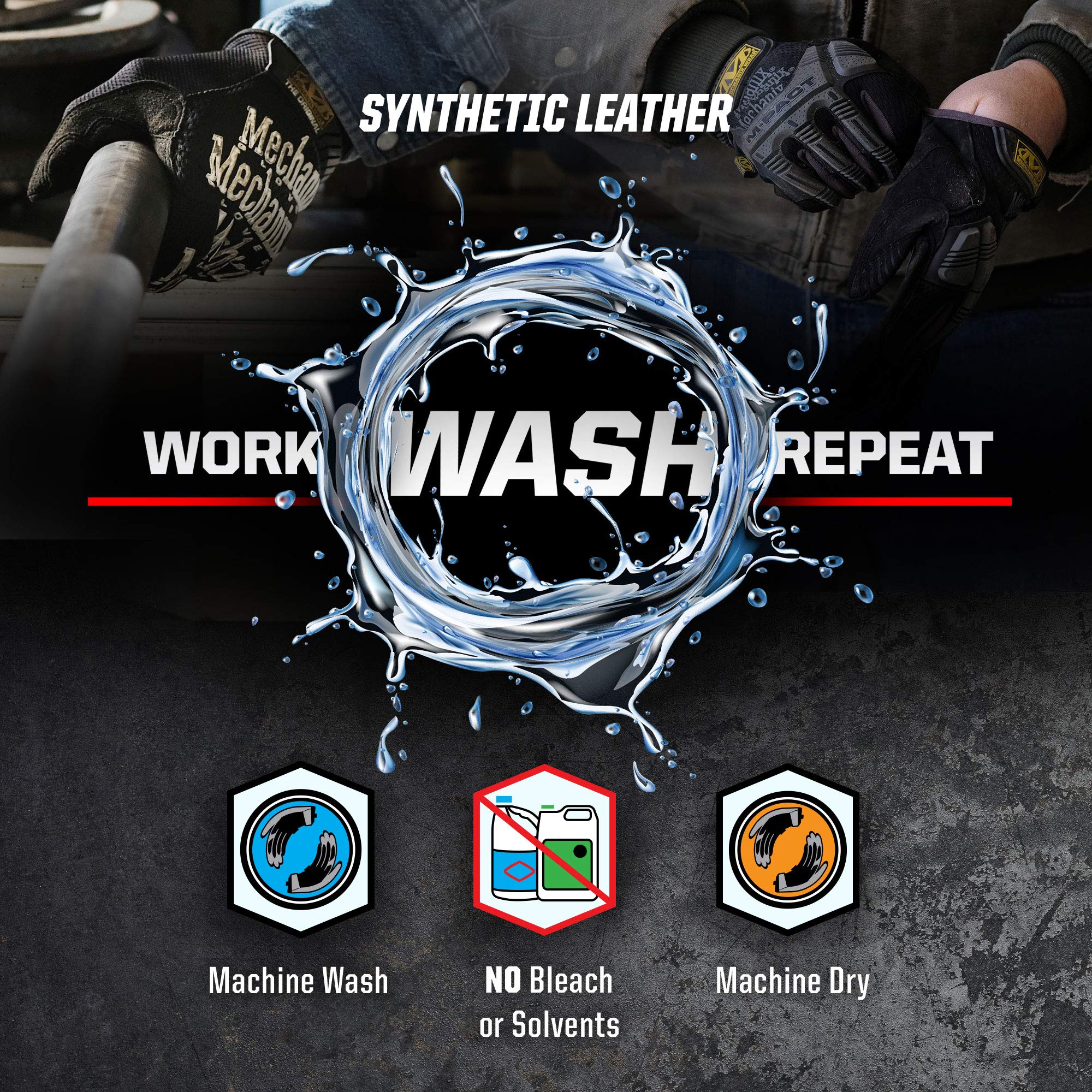 Mechanix Wear Material4X Original Gloves reinforced stress points detail