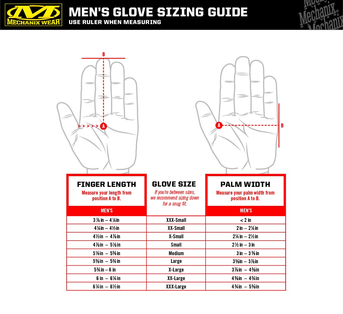 Mechanix Wear Material4X Original Gloves strong grip and dexterity