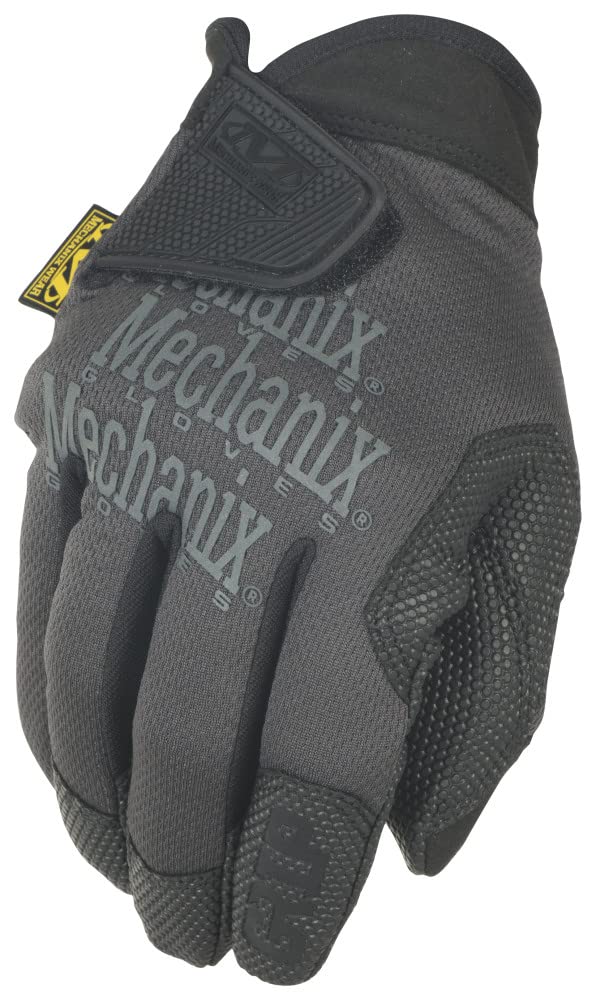 Mechanix Wear Specialty Grip gloves palm reinforced by Armortex for durable grip.