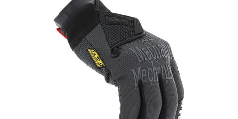 Mechanix Wear Specialty Grip gloves adjustable closure providing snug wrist fit.