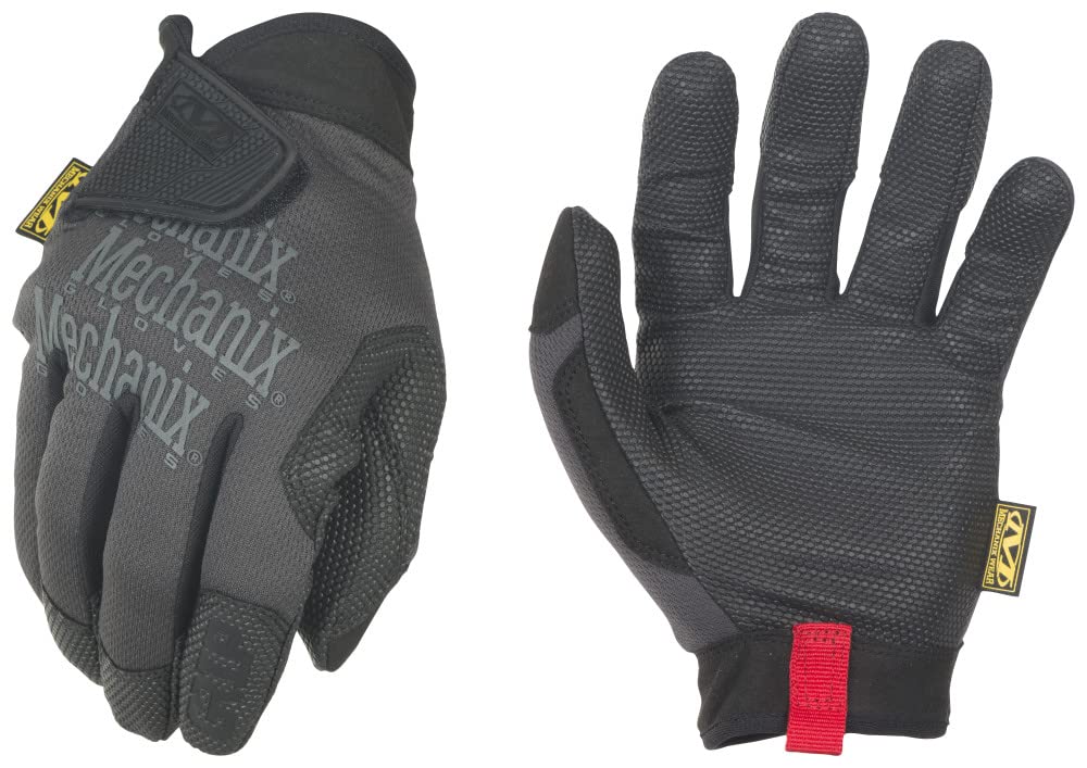 Mechanix Wear Specialty Grip gloves palm texture for secure grip in dry, oily or wet conditions.
