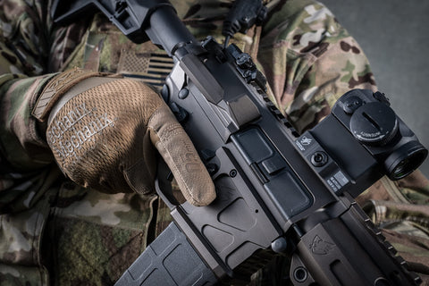 Mechanix Wear Tactical Specialty versatile gloves for airsoft, paintball, field tasks.