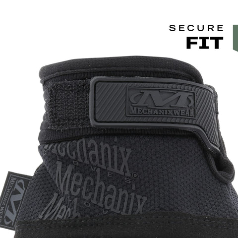 Mechanix Wear M-Pact 3 gloves with internal fingertip reinforcement for abrasion resistance.