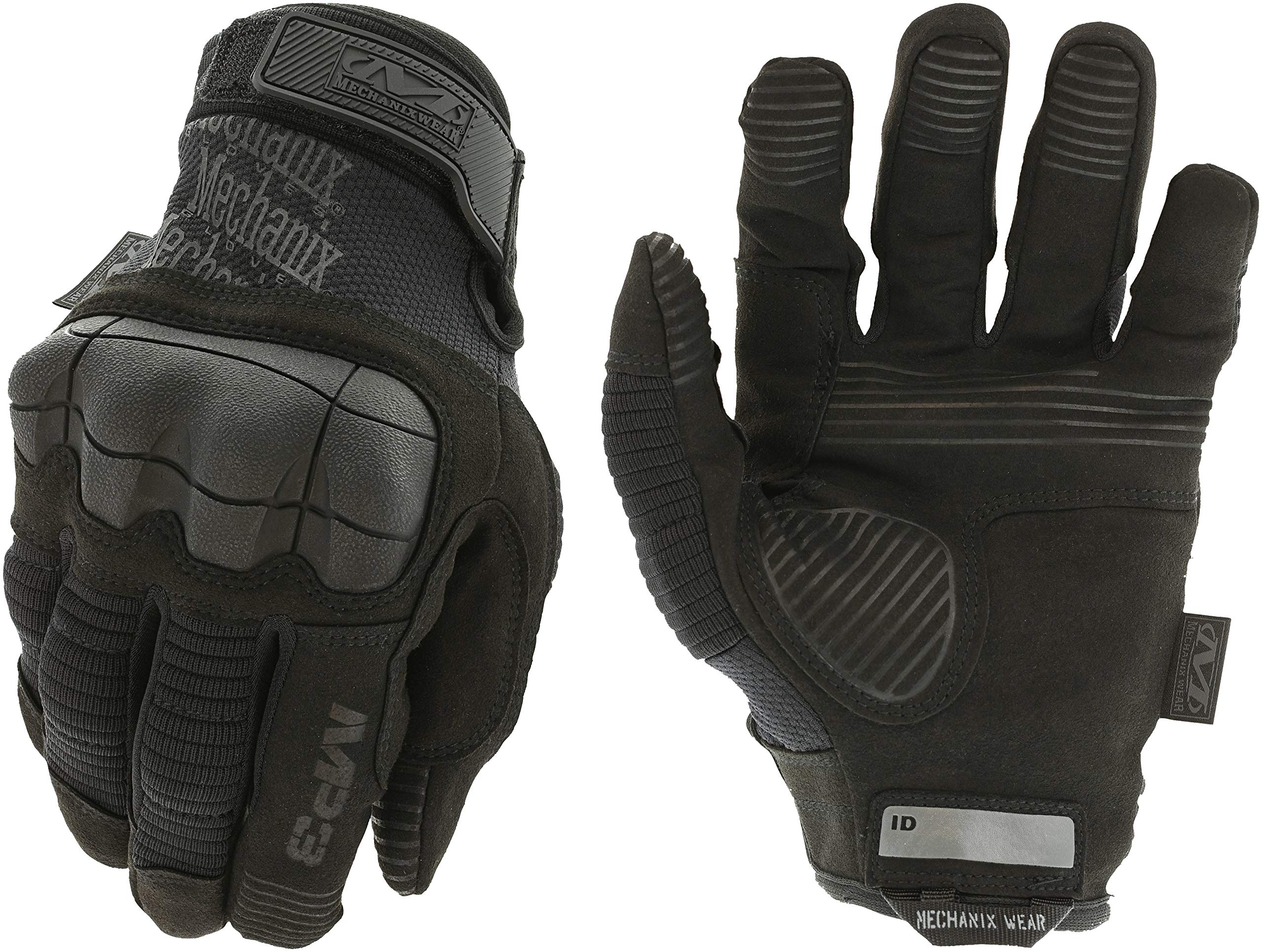 Mechanix Wear M-Pact 3 gloves with knuckle protection for rugged field work.