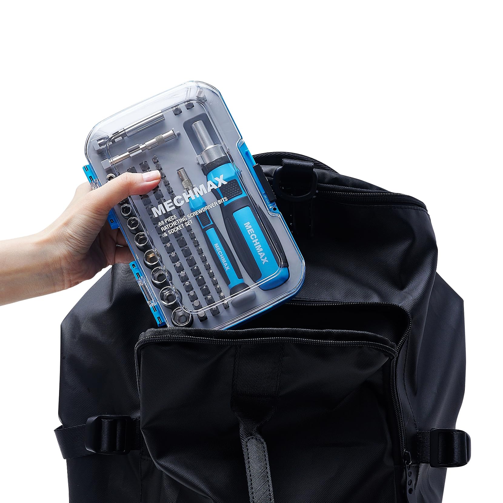 MECHMAX gift-ready tool kit ideal for DIY enthusiasts and new homeowners
