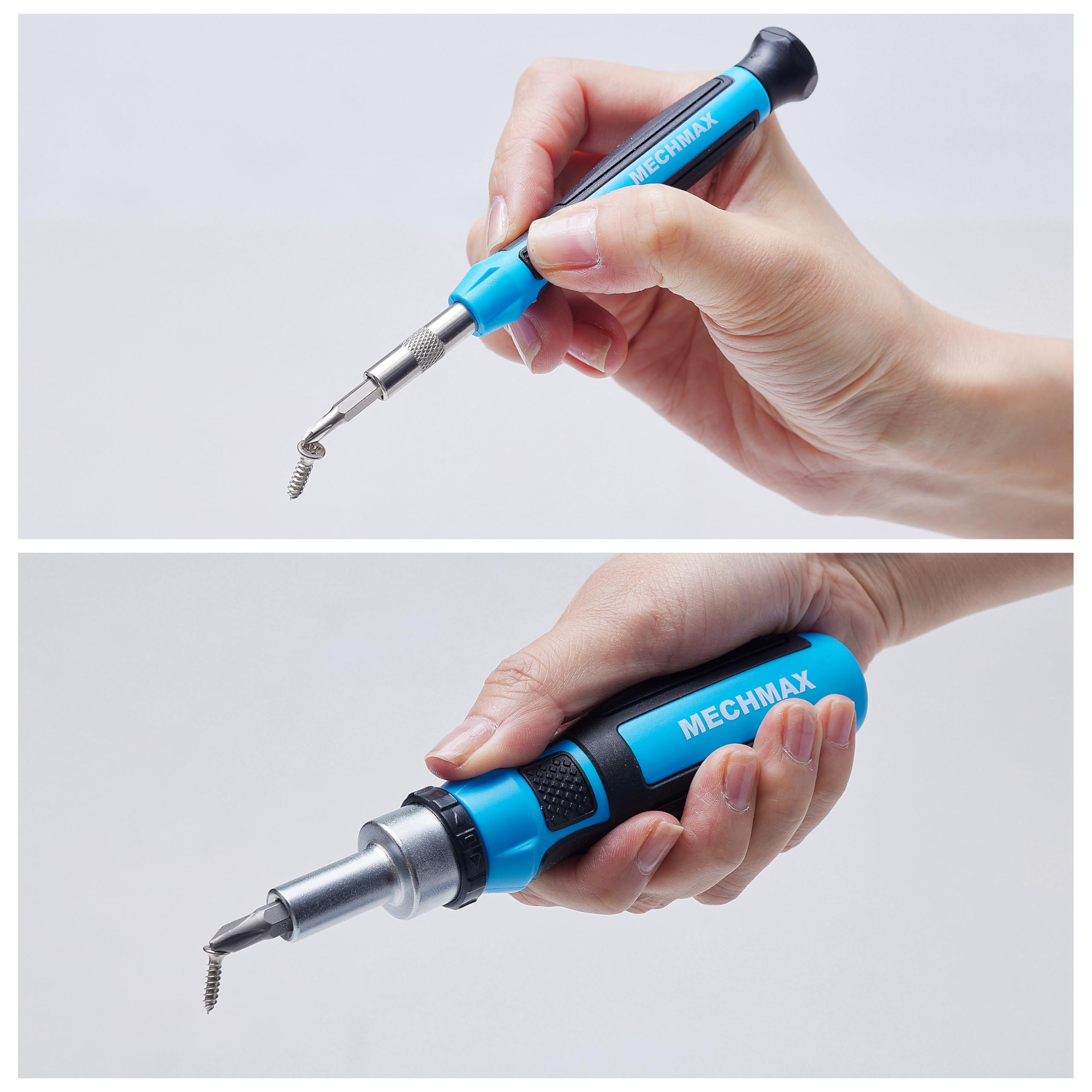 MECHMAX magnetic bit tips secure screws during tough repairs