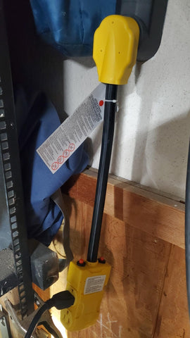 MECMO compact cord length makes placement easy in utility areas.
