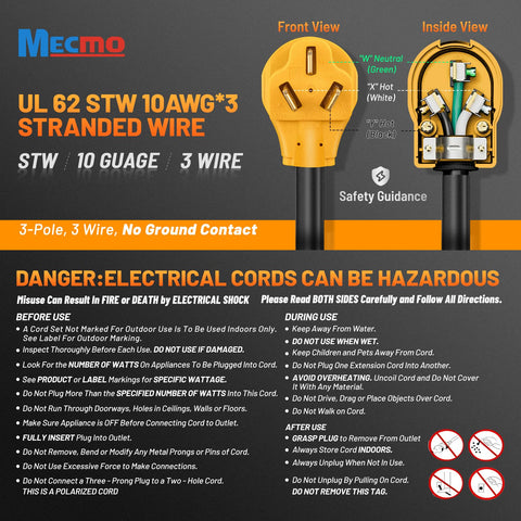 MECMO ETL listed label indicating tested safety and compliance.