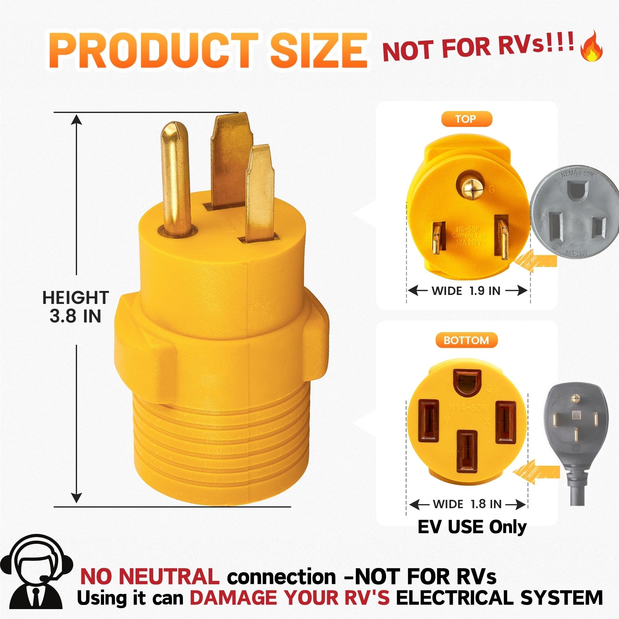 MECMO adapter side grip for easy handling in workshop