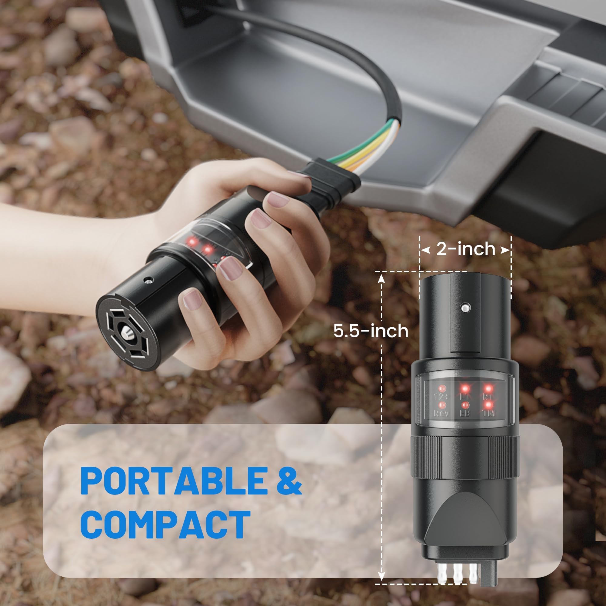 MECMO safety lock prevents over-rotation for safer handling.