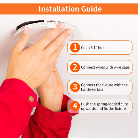 Meconard IC-rated ETL-listed downlight is safe near insulation.