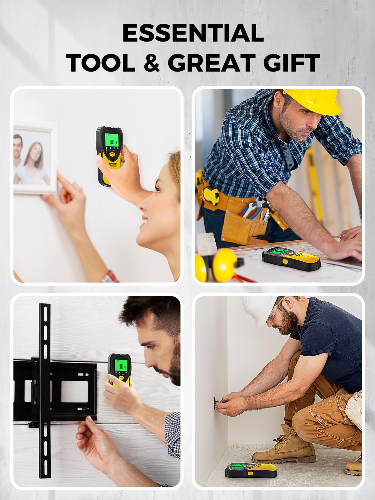 Mecurate included battery, pouch, and manual enable quick, hassle-free setup.