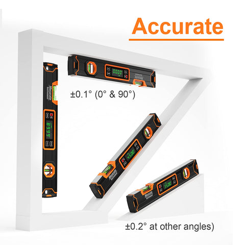 Mecurate magnetic base attached to conduit for steady measurement