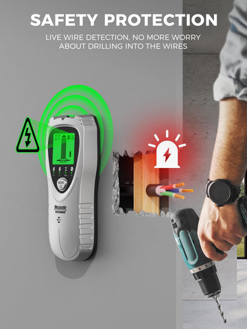 Mecurate Sliver drywall detection works best on single-layer walls