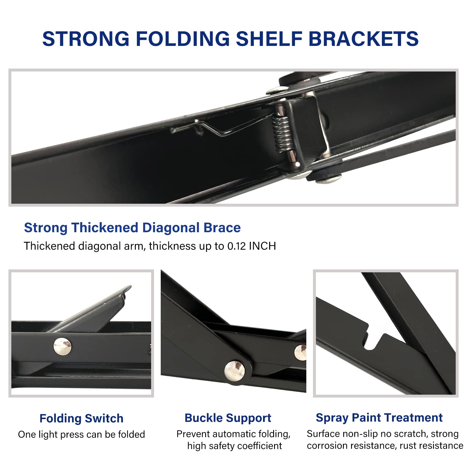 Medach heavy-duty steel brackets withstand daily use for DIY benches.