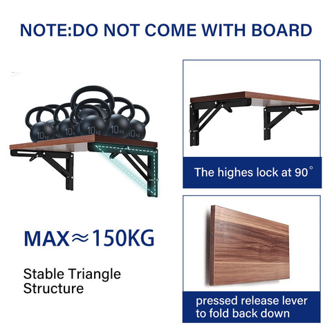 Medach wall-mount installation brackets provide easy setup on wood or drywall.