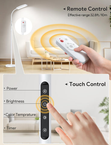 MediAcous remote and touch controls provide easy, convenient operation
