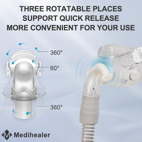 Medihealer soft elastic head strap delivers comfort and fit.