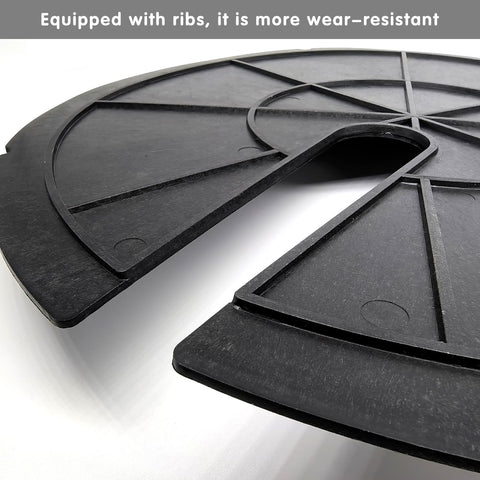 Medoore sump cover in black for outdoor use in harsh weather conditions.