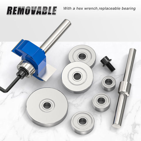 MEIGGTOOL durable steel body image emphasizes heat resistance during routing