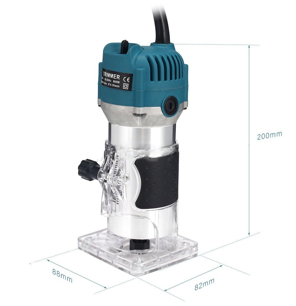 Mefape router at 30,000 RPM enabling efficient material removal on wood.
