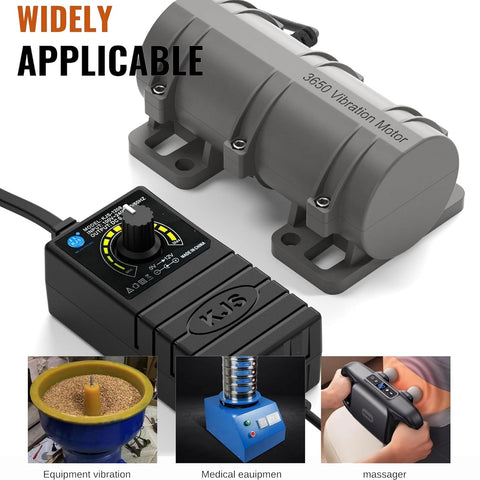 Mefape vibration motor in a massage chair showing targeted pulses